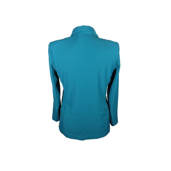 Calvin Klein Women's Teal Open Front Blazer Size Petite Large - Picture 5 of 11